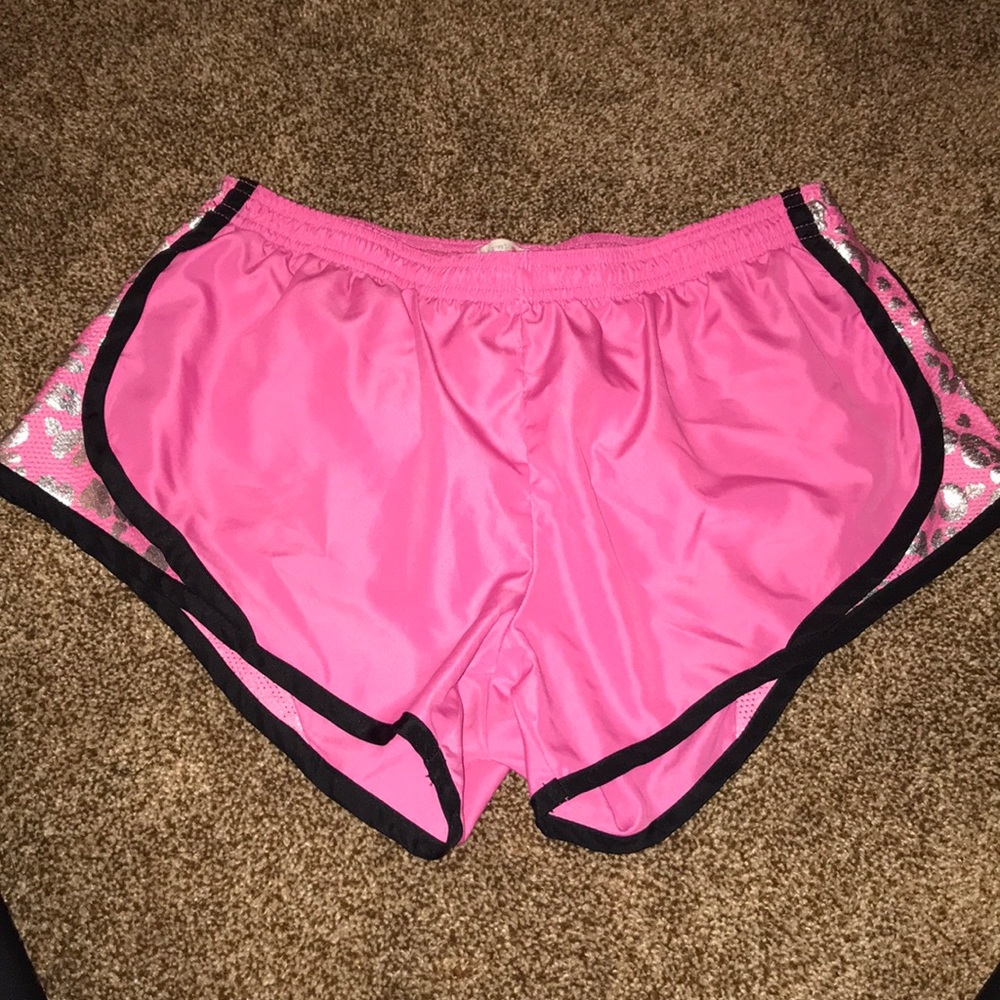 pink cheetah print shorts